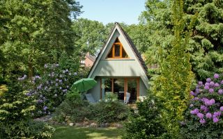 Nur-Dach-Ferienhaus auf dem Ferienhof Drewes in Ollsen
